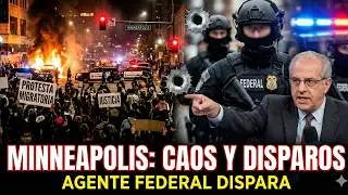 Minneapolis estalla; agente federal dispara; protestas por redadas migratorias en la ciudad en EE.UU
