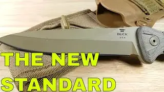BEST NEW TACTICAL SURVIVAL KNIFE 2020 THE BUCK GROUND COMBAT KNIFE