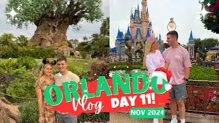 FLORIDA🇺🇸 DISNEY WORLD🏰 Day 11 - Animal Kingdom & Magic Kingdom • November 2024