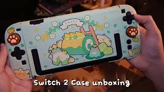 Cute Switch 2 Accessories ASMR  GeekShare Frog Case + Paw Grips