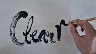 Calligraphy for Deep Relaxation | mindful calligraphy