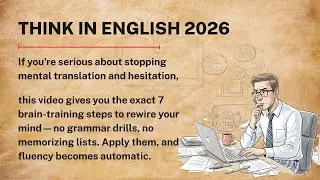 Rewire Your Brain for English Fluency || Speak English Confidently