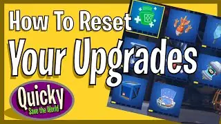 STWQ - How to Reset your Upgrade Points in | Fortnite | Save the World
