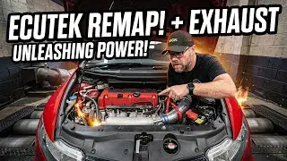 Tegiwa 70mm and Ecutek Remap Honda Civic FN2 TypeR