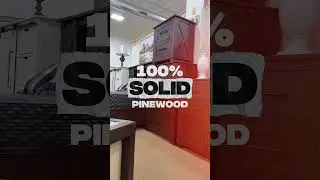 100% Solid Pinewood Bedroom Set | Built to Last