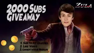[Zula Europe] -  2000 Subs Giveaway!(Finished) + Trying to be a millionaire with 30 Mega ZP Cases