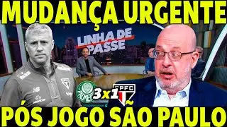 UMA VERGONHA! MUDANÇA URGENTE NO SPFC! PÓS JOGO SPFC X PALMEIRAS!