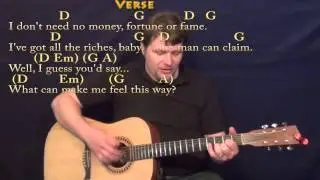 My Girl (The Temptations) Guitar Strum Cover Lesson with Chords/Lyrics