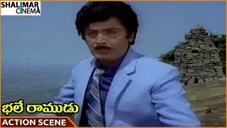 Bhale Ramudu Movie || Murali Mohan Superb Action Scene || Mohan Babu, Murali Mohan || Shalimarcinema