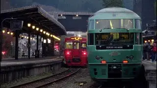 JR九州キハ72系　特急ゆふいんの森　運転席展望　博多駅〜由布院駅