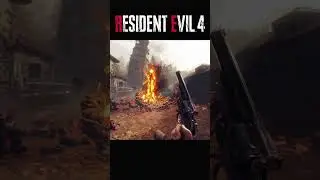 Gunslinger Leon - Resident Evil 4 Remake VR #shorts #residentevil #residentevil4