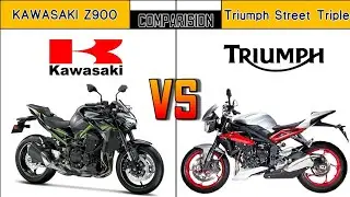 2021 Kawasaki Z900 vs Triumph Street Triple Comparison