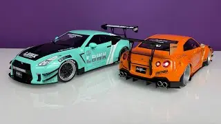 Nissan GT-R Liberty Walk (Solido) #shorts