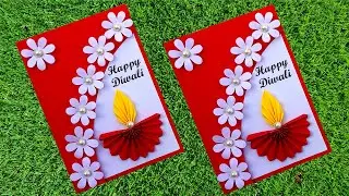 diwali card for school competition | diwali card 2024 | diy diwali greeting card |
