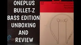 ONEPLUS BULLET - Z BASS EDITION UNBOXING AND REVIEW || TAMIL || ONEPLUS REVIEW || CRAFT WILD