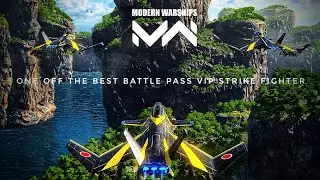Modern Warships - F-90 New battle pass (vip) strike fighter | ace combat Gameplay