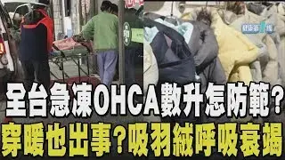 寒流溫度溜滑梯探