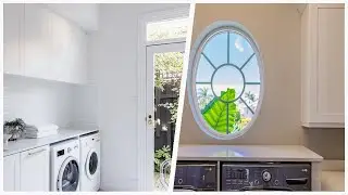 75 Laundry Room With Limestone Countertops And A Side-by-side Washer/dryer Design Ideas You'll 🔴