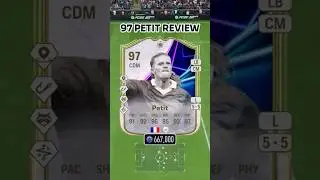97 On This Day Icon Petit review 🇫🇷🔵 Is He Worth Completing? #Shorts #FC25 #Shorts #Petit #SBC