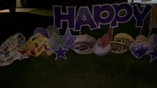 BIRTHDAY YARD SIGNS, SURPRISE SOMEONE IN THE MORNING! IMG 3417