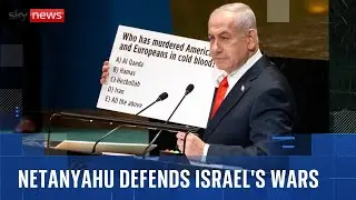 Delegates walk out as Israeli PM defends his war in Gaza