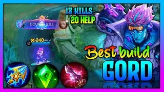 🔥 High Damage Gord Build - Ek Skill, Ek Kill! 😱 | Mobile Legends Bang Bang Gameplay #sandzymlbb #ml