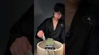 Okra sharpness test! #fyp #knife #knifesharpening #ray #knifesharpener #rui #knives #japaneseknives