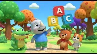 ABC Song with Different Animals | Alphabet Learning Song for Kids | Nursery Rhymes for Children