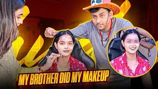 MAKEUP CHALLENGE w/ @DynamoGaming Gone Wrong 🥲 | #funny #highlights #dynamo #makeup #aaradhya #fun 