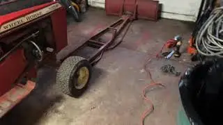 How to put a snow plow on a wheel horse