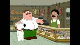 Family Guy - Peter speaks Italian (Italian dub)