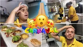 VENDENDO LANCHES NO CARNAVAL, NA NOSSA LANCHONETE!!!