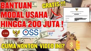 CARA MEMBUAT NIB DI OSS GRATIS !! CUMA 5+ MENIT & BISA DAPAT MODAL USAHA HINGGA 200 JUTA !!