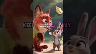 Little Fox and the Flying Leaf 🦊🍂 | Kids Story#shorts