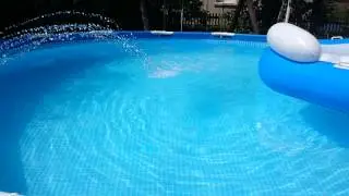 Intex Pool brunnen