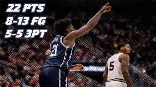 AJ Griffin vs Louisville 1.29.22 | 22 pts (8-13 FG, 5-5 3pt, 1-3 FT), 4 Reb, 2 Stl