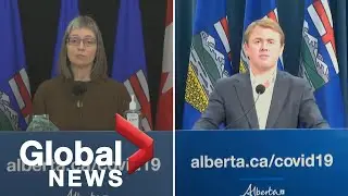 Coronavirus: Alberta officials provide update on response to new COVID-19 variants | FULL