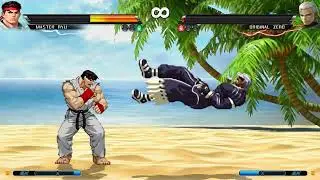 Master Ryu Vs Original Zero