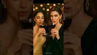 Kiara Advani Enjoy Party With kriti Sanon🥂🎋.#viral #shorts #ai #funny #viralvideo #shortvideo #party