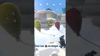LEGO Movie VideoGame - Batman Popping Balloons Using Batarang 🎈🎈