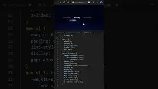 Day 079 - 🤯Css Navbar Hover Animation #coding #frontend #programming #javascript #webdevelopment