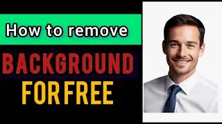 How to Remove Background for Free| Photo ka Background Kaise Hataye