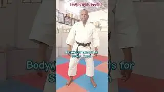 Bodyweight Squats for Strong Thigh #martialarts #shorts #youtubeshorts