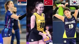 10 Best And Most Beautiful Volleyball Female Player In The World | Zehra G&uuml;neş, Bianka Bu&scaron;a, Others