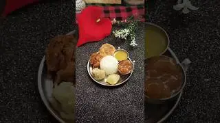 Egg Thali in tiny size utensils..#viralvideo #youtubeshorts #shorts #food #MiniKitchenMona #cooking