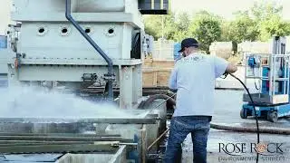 Rose Rock Environmental- Equipment Cleaning at a Water Purification Facility using EcoGreen