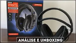 Plantronics RIG 800HS - Unboxing e An&aacute;lise - PT
