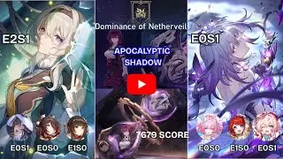 New 3.8 APOC  7679 Score - E2S1 Firefly + The Dahlia & E0S1 Castorice Showcase | Honkai Star Rail