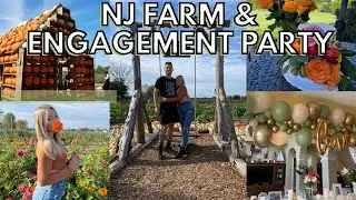 VLOG: Visiting Happy Day Farm in NJ & an Engagement Party