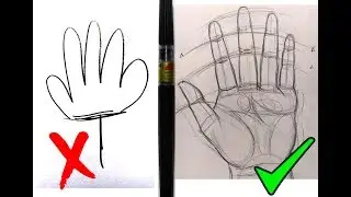 Que hacer y no hacer al dibujar Manos!